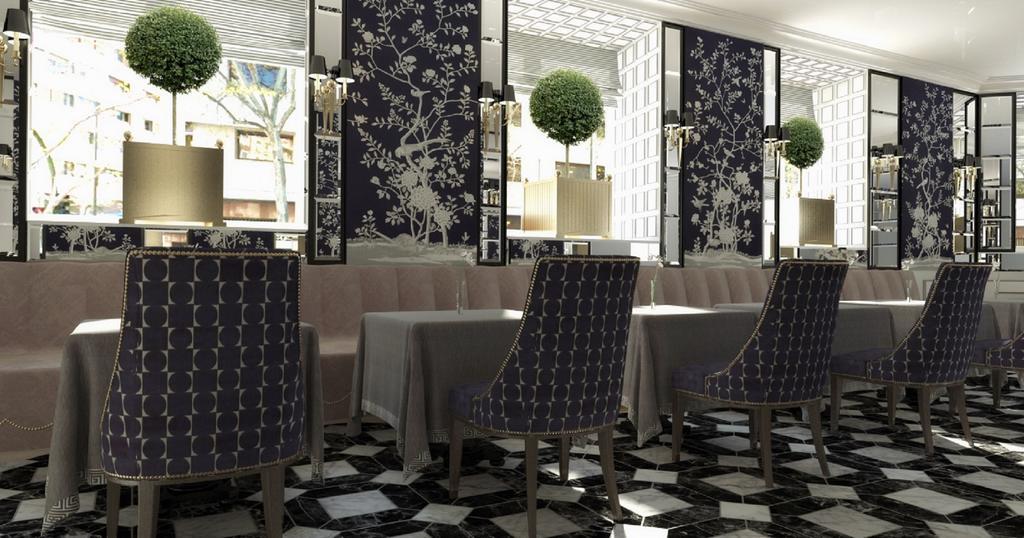 Relais&Châteaux Heritage Hotel Madri Exterior foto Interior of the restaurant